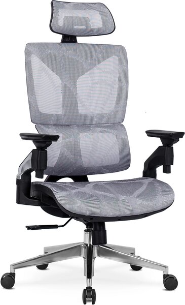 Kancelářská židle Matana (šedá). Akce -20%