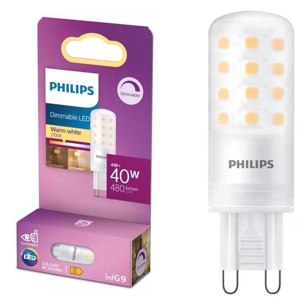 LED Stmívatelná žárovka Philips G9/4W/230V 2700K