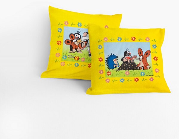 Povlečení Krtek a kamarádi Bavlna deluxe digitál povlak 40/40