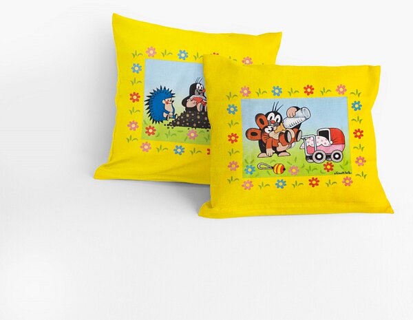 Povlečení Krtek a kamarádi Bavlna deluxe digitál povlak 40/40
