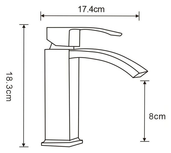 Mexen Libra DQ45 koupelnová sada, zlatá - 745103DQ45-50