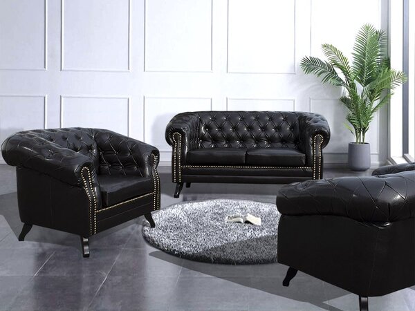 Pohovka Chesterfield Bristol 2M Antik Brown