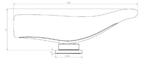 Ambientec Cachalot Clear, bateriová lampička z čirého akrylu, LED 2000K dotykové stmívání, délka 28,5cm, IP43