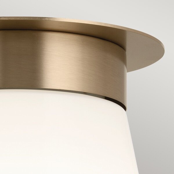 Kichler KL-ALBERS-F-T-CPZ-Stropní svítidlo ALBERS 1xE27/40W/230V pr.21,6cm bronz