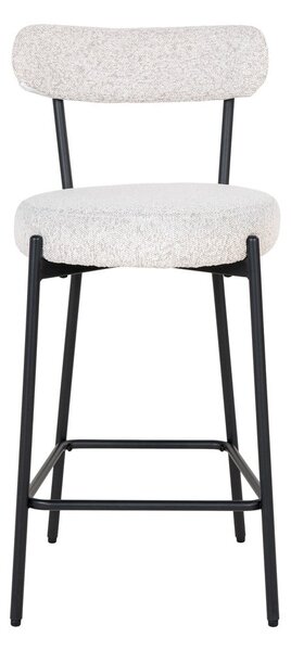 Bílá barová židle (výška sedáku 65 cm) Badalona – House Nordic