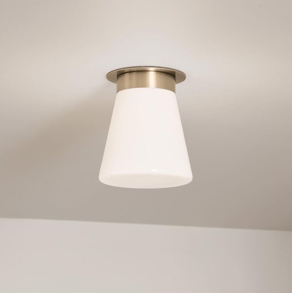 Kichler KL-ALBERS-F-T-CPZ-Stropní svítidlo ALBERS 1xE27/40W/230V pr.21,6cm bronz