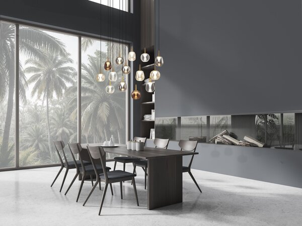 Mantra 8934 Andromeda, zlaté závěsné svítidlo LED 8x5W 3000K bez stínidel, 30 x 50cm