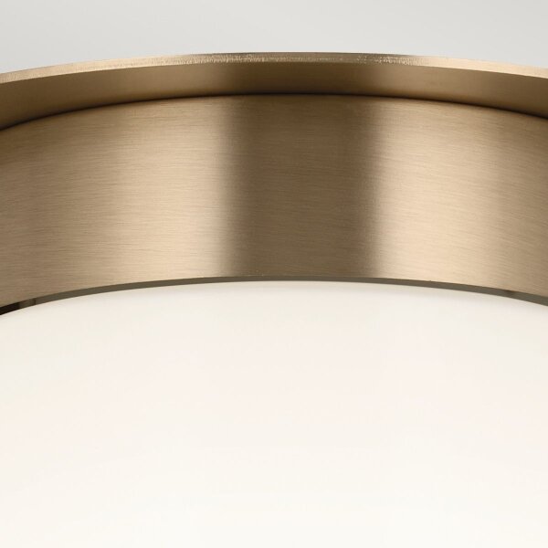 Kichler KL-ALBERS-F-T-CPZ-Stropní svítidlo ALBERS 1xE27/40W/230V pr.21,6cm bronz