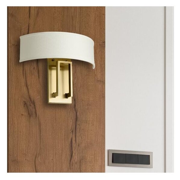 Hinkley HK-HAMPTON2-BB - Nástěnné svítidlo HAMPTON 2xE14/40W/230V zlatá