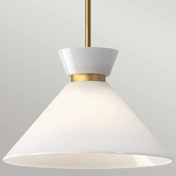 Alora Mood ALM-HALSTON-P-M-GD - Lustr na tyči HALSTON 1xE27/60W/230V zlatá