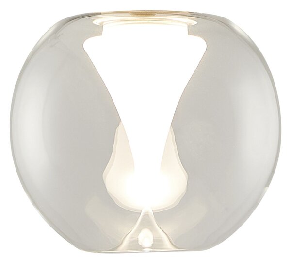 Mantra 8941 Andromeda, stínidlo z čirého skla průměr 13cm
