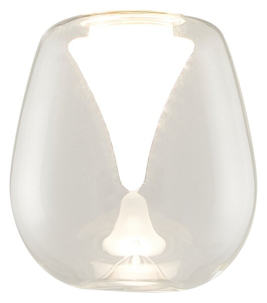 Mantra 8945 Andromeda, stínidlo z čirého skla průměr 12cm