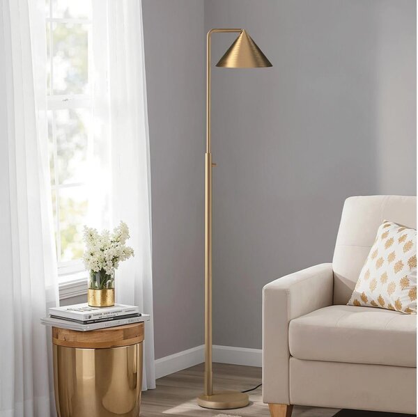 Alora Mood ALM-REMYCK-FL-GD - Stojací lampa REMYCK 1xE27/60W/230V zlatá