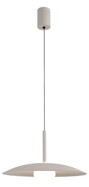 Mantra 8979 Lidia, moderní bílé stahovací svítidlo LED 12W 3000K, průměr 46cm