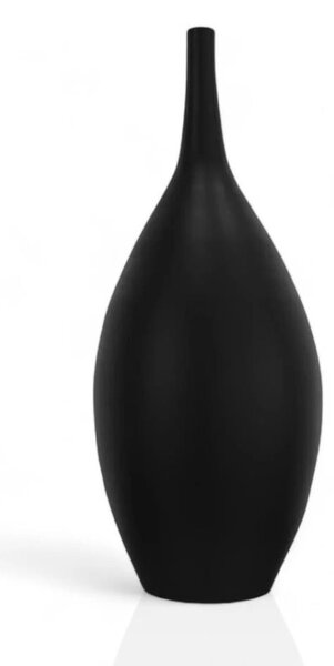 Keramická váza 47 cm černá