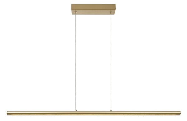 Mantra 8955 Lineal, zlaté lineární závěsné svítidlo LED 38W 3000K, délka 122cm