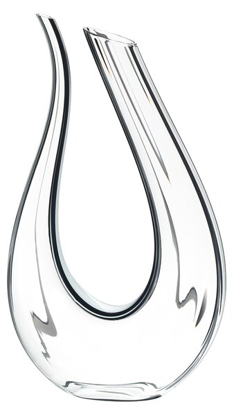 Dekantér Riedel Amadeo Fatto a Mano black/white/black, křišťálová karafa 1500 ml 1756-00