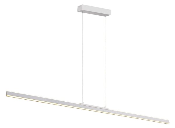 Mantra 8959 Lineal, bílé lineární závěsné svítidlo se svícení nahoru/dolů LED 54W 3000K, délka 151cm