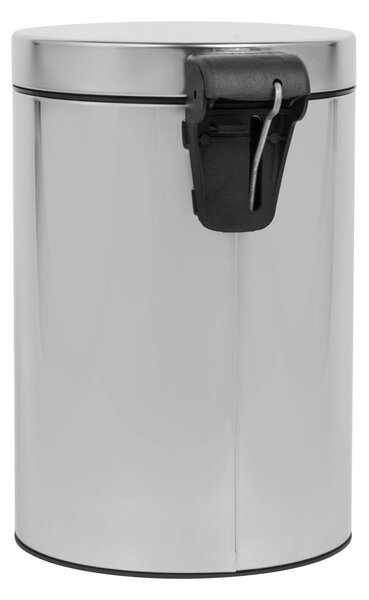 Alda Pedálový odpadkový koš Freedom Fresh 3 l, lakovaná ocel, černá
