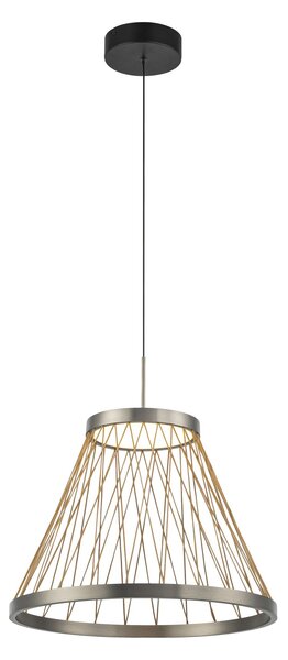 Mantra 8980 Spider, šedé závěsné svítidlo LED 20W 3000K, průměr 40cm