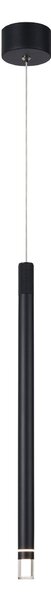 Mantra 8971 Moana, černé závěsné svítidlo LED 7W 3000K, výška 50cm