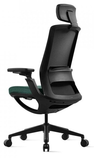 Kancelářská ergonomická židle ROLY BLACK - síťovina Černá
