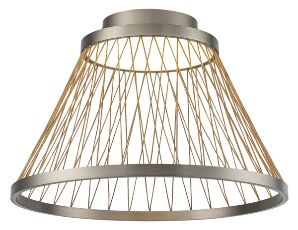 Mantra 8981 Spider, šedé stropní svítidlo LED 43W 3000K, průměr 50cm