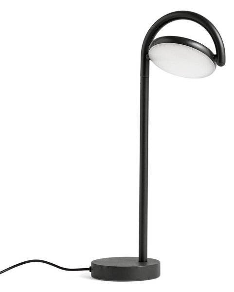 HAY Marselis LED stolní lampa, nastavitelná, černá