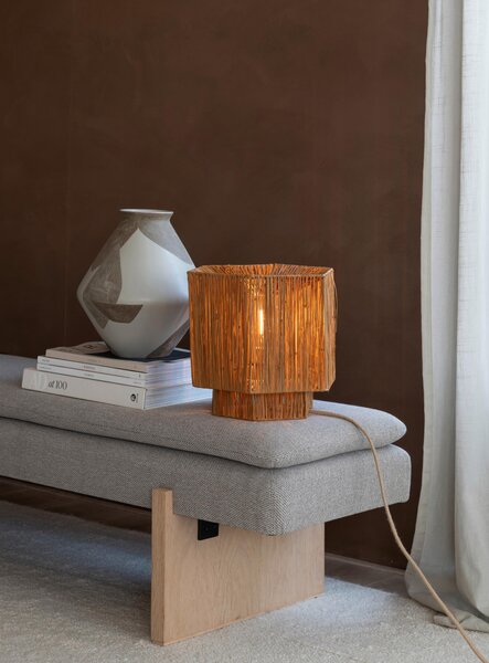 STOLNÍ LAMPA, nožní spínač, E27, 27/27/26 cm Good & Mojo - Online Only svítidla, Online Only
