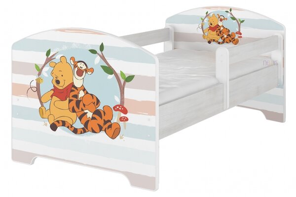 BabyBoo Dětská postel Disney - Medvídek PÚ proužek
