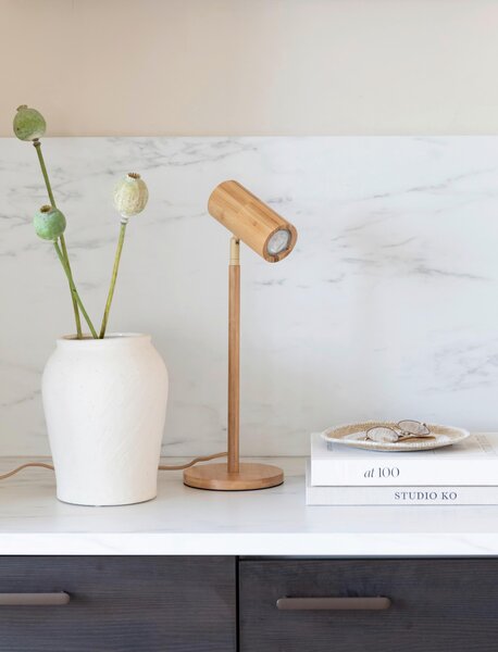 STOLNÍ LAMPA, stmívač s regulačním kolečkem, GU10, 15,5/15,5/47 cm Good & Mojo - Online Only svítidla, Online Only