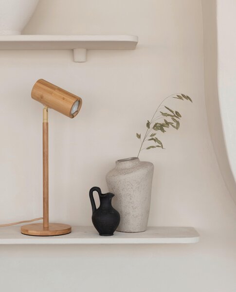 STOLNÍ LAMPA, stmívač s regulačním kolečkem, GU10, 15,5/15,5/47 cm Good & Mojo - Online Only svítidla, Online Only