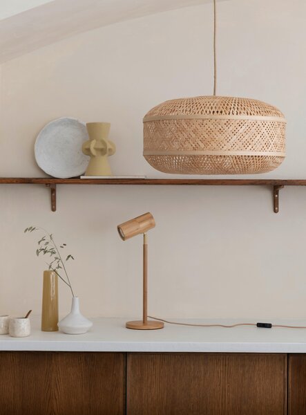 STOLNÍ LAMPA, stmívač s regulačním kolečkem, GU10, 15,5/15,5/47 cm Good & Mojo - Online Only svítidla, Online Only