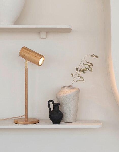 STOLNÍ LAMPA, stmívač s regulačním kolečkem, GU10, 15,5/15,5/47 cm Good & Mojo - Online Only svítidla, Online Only