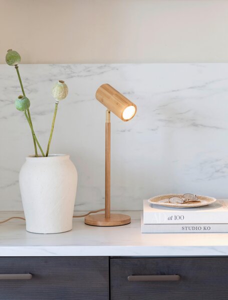 STOLNÍ LAMPA, stmívač s regulačním kolečkem, GU10, 15,5/15,5/47 cm Good & Mojo - Online Only svítidla, Online Only