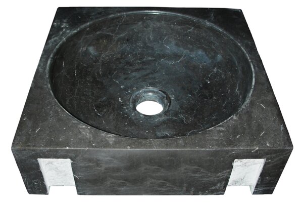 Kamenné umyvadlo Handwash, černé