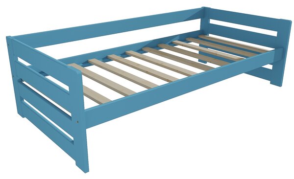 Vomaks Dětská postel M 002 NEW* Rozměr: 70 x 160 cm, Povrchová úprava: netransparentní barva modrá