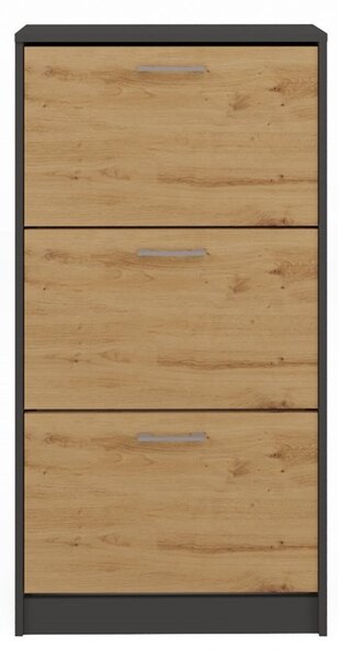 TP Living Botník Paula antracit/dub artisan