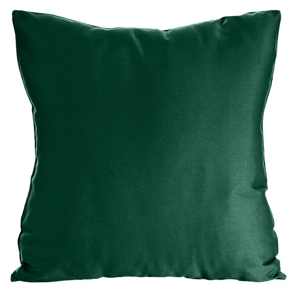 MAKOSATÉNOVÝ POVLAK NA POLŠTÁŘ NOVA 40X40 CM TMAVĚZELENÁ