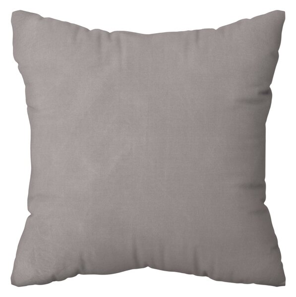 SATÉNOVÝ POVLAK NA POLŠTÁŘ DINA 40X40 CM ŠEDÁ