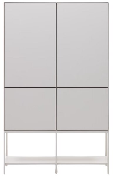 Bílá lakovaná komoda Kave Home Vedrana 97,5 x 40 cm