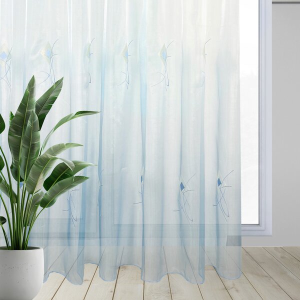 Organza látka /platno GLORIA 129-108 modrá