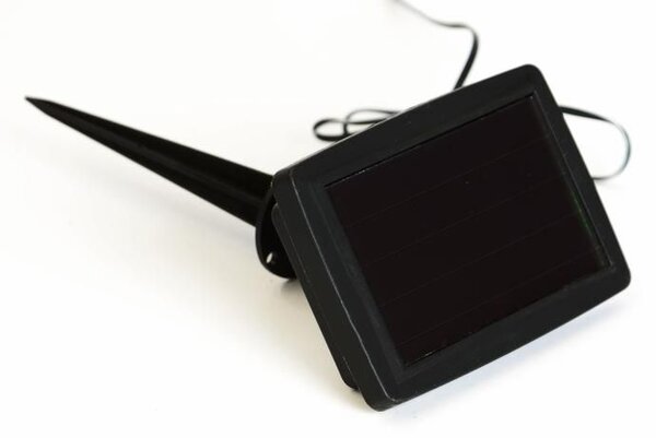 LED solární světelný řetěz s 10 žárovkami
