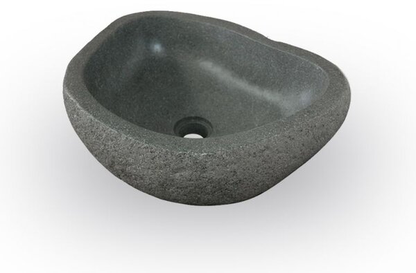 Kamenné umyvadlo z říčního kamene 25–45 cm, originál