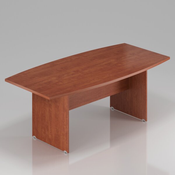 NABYTEK-DESIGNOVY.CZ - Konferenční stůl KOMFORT, dřevěná podnož, 200×100×76 cm, calvados – SKA33 03