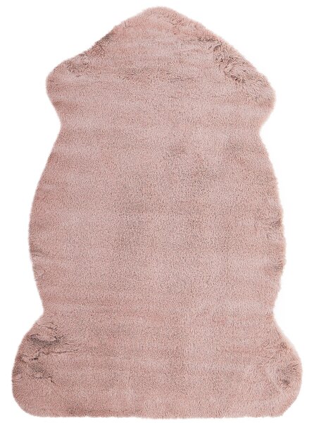 Umělá králičí kůže 60 x 90 cm růžová UNDARA