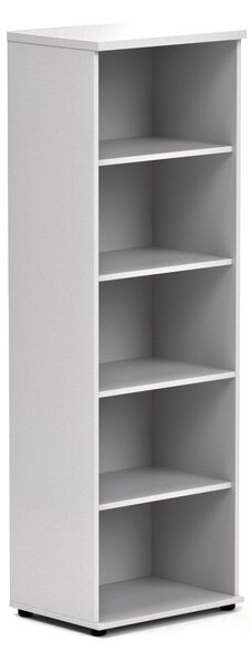 NABYTEK-DESIGNOVY.CZ - Kancelářský regál KOMFORT, 40×38,5×183,5 cm, bez dveří, calvados – S540 03