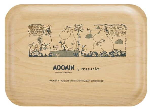 Muurla Podnos Moomin Hug 27x20cm