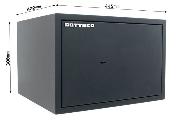 Nábytkový trezor POWER SAFE 300, mechanický S2, 300 x 445 x 400 mm, 24 l