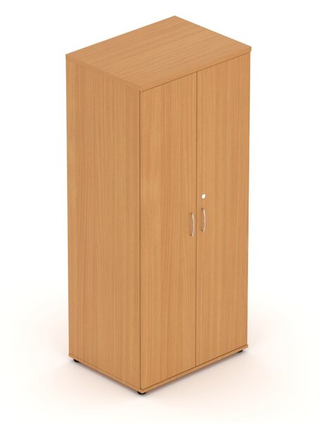 NABYTEK-DESIGNOVY.CZ - Kancelářská skříň šatní KOMFORT, 80×60×183,5 cm, buk – SU5856 11